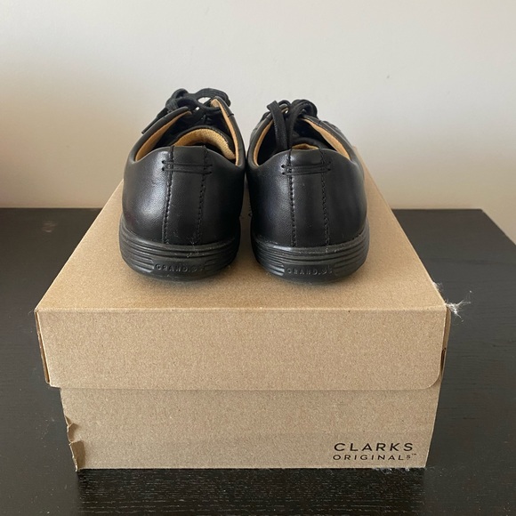 Black Cole Haan Leather Sneakers - Picture 4 of 4